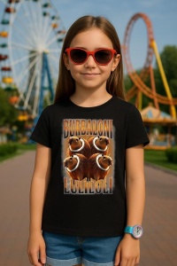 Tricou Copii Tralalelo Tra la la Burbaloni Luliloli Italian Brain Rot Capybara Meme T-Shirt - Img 5