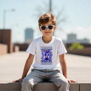Tricou Copii Tralalelo Tra la la Italian Brainrot Cappuccino Assassino, Funny Cappuccino Meme T-Shirt - Img 5