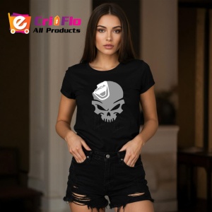 Tricou Craniu Cu Sapca Dacia Logan Auto, din bumbac 100%, tricou negru Copii | Dama | Barbat - Img 7