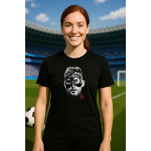 Tricou Dama cu fotbalistul Dejan Kulusevski-Tottenham Hotspur din bumbac 100% - Img 6