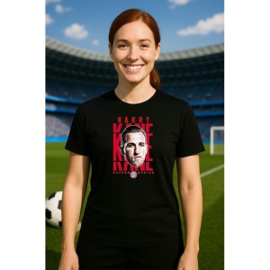 Tricou Dama cu fotbalistul Harry Edward Kane-Bayern Mnchen din bumbac 100% - Img 6