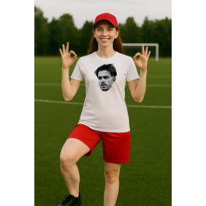 Tricou Dama cu fotbalistul Jack Grealish-Manchester City din bumbac 100% - Img 6