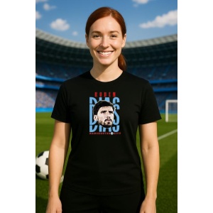Tricou Dama cu fotbalistul Rben Santos Gato Alves Dias-Manchester City din bumbac 100% - Img 4