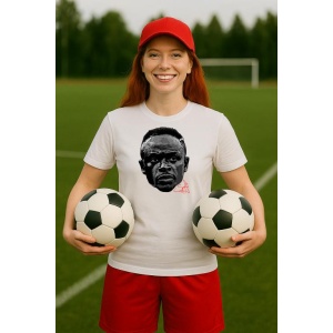 Tricou Dama cu fotbalistul Sadio Mane Al-Nassr din bumbac 100% - Img 3