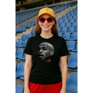 Tricou Dama cu fotbalistul Thierry Henry-Arsenal din bumbac 100% - Img 2