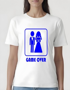 Tricou dama - GAME OVER