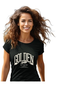 Tricou dama - Golden Time