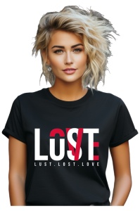 Tricou dama - Lost/Love