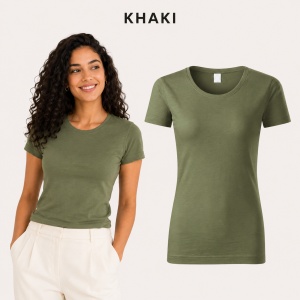 Tricou damă Malfini Gulf 824, 100% bumbac organic, croială cambrată, XS–2XL, 14 culori - Img 12