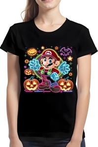 Tricou dama - NEON SUPER MARIO - tricou, dama