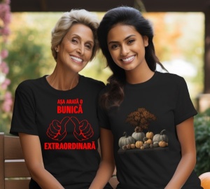Tricou dama personalizat cu textul Asa arata o Bunica Extraordinara - Img 2
