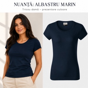 Tricou Damă Rimeck Resist Heavy R04 – 100% Bumbac, 200 g/m², Croială Cambrată, S–3XL - Img 17