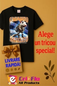 Tricou Dama Tralalero TraLaLa cu Cacasito Satelito Italian Brainrot Silly Rat Meme - Img 9
