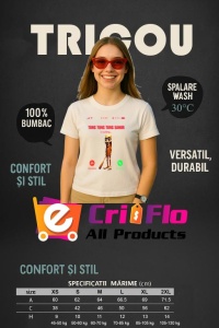 Tricou Dama Tralalero TraLaLa cu Tung Tung Tung Sahur Italian Brainrot Meme - Img 7
