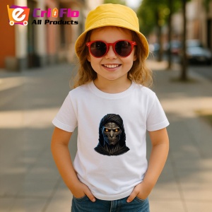 Tricou Demon rosu cu flacari pe cap si zambet sinistru Copii | Dama | Barbat - Img 11