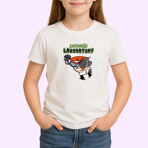Tricou Dexters Laboratory copil geniu cu un laborator secret plin de inventii, Copii | Dama | Barbat - Img 3