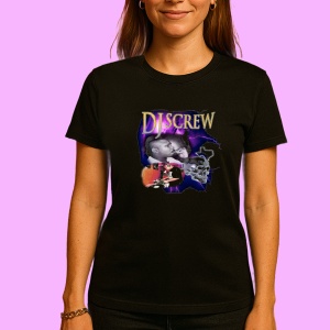 Tricou DJ Screw, muzica RAP, Dama | Barbat | Copii, Culoare Negru