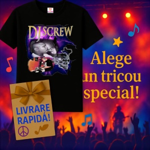 Tricou DJ Screw, muzica RAP, Dama | Barbat | Copii, Culoare Negru - Img 7