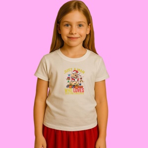 Tricou Dog Lover Christmas Man, din bumbac 100% Copii | Dama | Barbat - Img 3