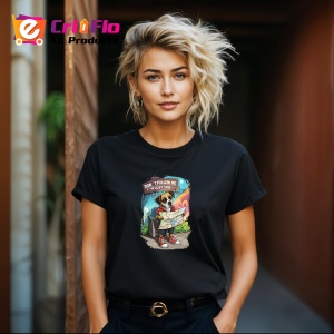 Tricou Dont Follow Me Lost Too Caine Haine, Copii | Dama | Barbat, culoare negru - Img 12