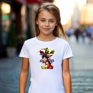 Tricou Dragon Ball Z Adas Tricou Alb - Copii | Dama | Barbat - Img 5
