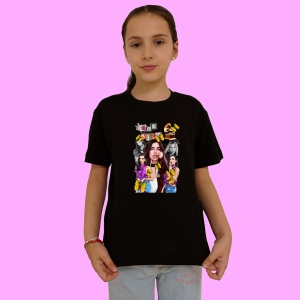 Tricou Dua Lipa - Butterflies, muzica RAP, Dama | Barbat | Copii, Culoare Negru - Img 2