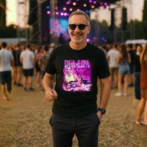 Tricou Dua Lipa - Neon Nostalgia, muzica POP, Dama | Barbat | Copii, Culoare Negru - Img 9