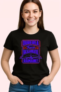 Tricou durerea trece bacalaureatul ramane, Copii | Dama | Barbat , tricou negru - Img 2