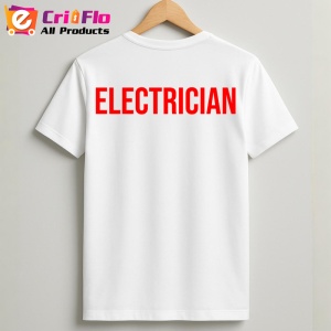 Tricou ELECTRICIAN, Personalizat | Unisex Dama si Barbat - Img 2