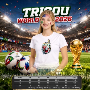 Tricou Emiliano Martínez World Cup Fifa 2026 V3, din bumbac 100%, tricou alb, Copii | Dama | Barbat - Img 8