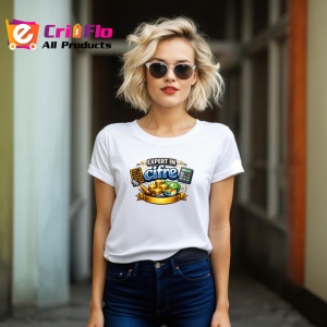 Tricou Expert In Cifre Bani Si Balanta V2, din bumbac 100% , tricou alb pentru Copii | Dama | Barbat - Img 8