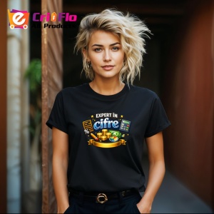 Tricou Expert In Cifre Bani Si Balanta V2, din bumbac 100%, tricou negru Copii | Dama | Barbat - Img 8