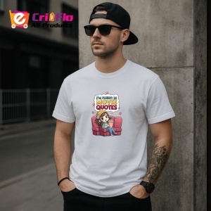Tricou Fluent In Movie Quotes Fata Canapea, Copii | Dama | Barbat - Img 4