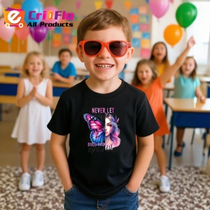 Tricou Fluture si femeie pastel mesaj motivational never let anyone dull your sparkle Copii | Dama | Barbat Barbat - Img 20