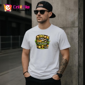 Tricou Fotbal 90 Minute Emotii Fotbalist V1, din bumbac 100% , tricou alb pentru Copii | Dama | Barbat - Img 9