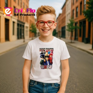 Tricou Ghost Fighter lupta eroica intre bine si rau in stil anime, Copii | Dama | Barbat