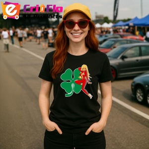 Tricou Girl Cu Logo Alfa Romeo 2 | Unisex Dama si Barbat - Img 3