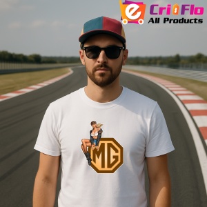 Tricou Girl Cu Logo Mg | Unisex Dama si Barbat - Img 2