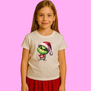 Tricou Grinch Poarta Pulover Rosu De Iarna, din bumbac 100%, tricou alb, Copii | Dama | Barbat