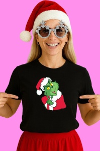 Tricou Grinch Zambitor, din bumbac 100% Copii | Dama | Barbat