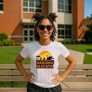 Tricou Hakuna Matata - Copii | Dama | Barbat - Img 11