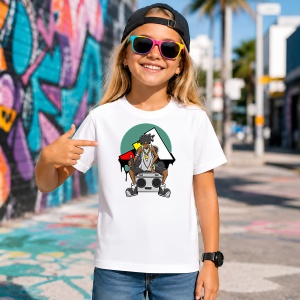 Tricou Hip Hop Artist Boombox Urban Vibe Street Culture Design, din bumbac 100% Copii | Dama | Barbat - Img 4