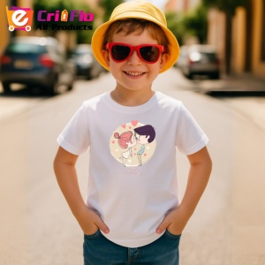 Tricou Hmmm Valentines Day Cuplu Amuzant, din bumbac 100% , tricou alb pentru Copii | Dama | Barbat - Img 4