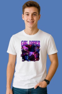 Tricou Huntrix K Pop Hunters Demon Girl Dinner Dark Fantasy Art, din bumbac 100%, tricou alb, Copii | Dama | Barbat - Img 2