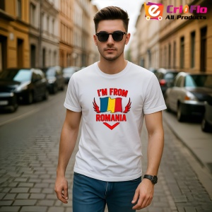 Tricou I'm from Romania 2 |Colectia Tricouri Romania - Img 3