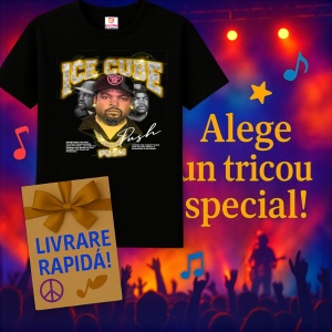 Tricou Ice Cube, muzica Hip-Hop / Drill, Dama | Barbat | Copii, Culoare Negru - Img 11