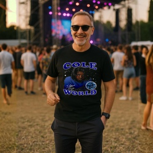 Tricou J. Cole, muzica Hip-Hop / Trap, Dama | Barbat | Copii, Culoare Negru - Img 9