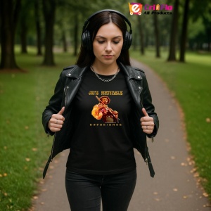 Tricou Jimi Hendrix - Experience, muzica Hip-Hop / Rap, Dama | Barbat | Copii, Culoare Negru - Img 14