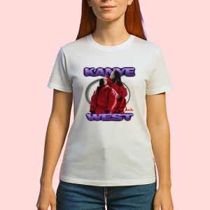 Tricou Kanye West - Purple Glow, muzica Hip-Hop / Trap, Dama | Barbat | Copii