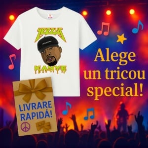 Tricou Kanye West - Yeezus, muzica Hip-Hop / Alternative Rap, Dama | Barbat | Copii - Img 11